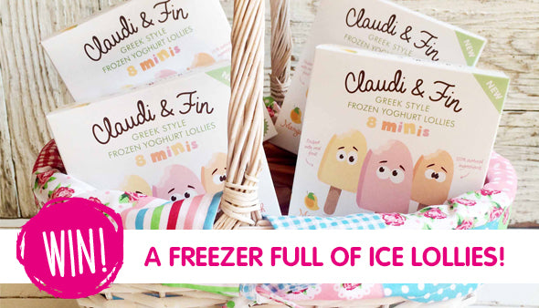 WIN a freezer-full of Claudi & Fin Greek Yoghurt Lollies!
