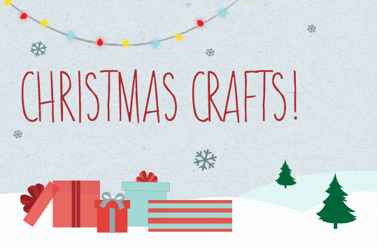 5 easy tutorials for Christmas crafting with the kids!