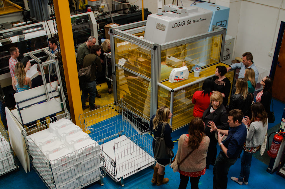 Team visit to the UK Trunki factory!