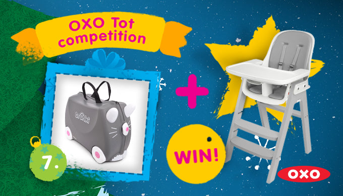 Trunki 12 Days Of Christmas - Day 7 - Win An OXO Tot Sprout Highchair!