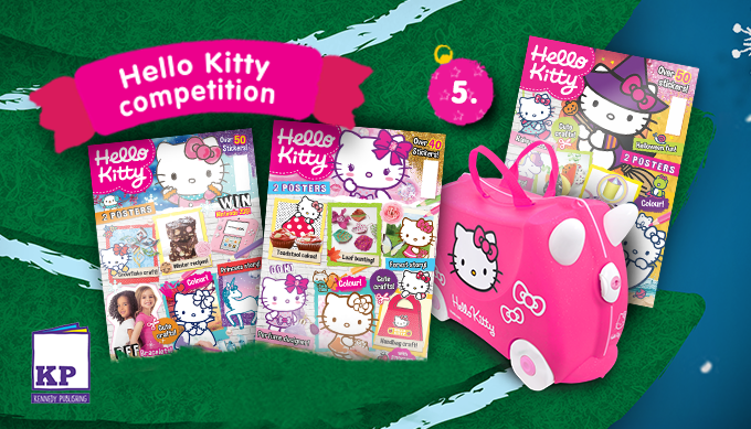 Trunki 12 Days Of Christmas - Day 5 - Win A Hello Kitty Subscription & Trunki!