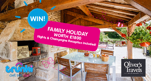 WIN A Family Villa Holiday In France Worth £1800... Travel & Champagne Reception Included!