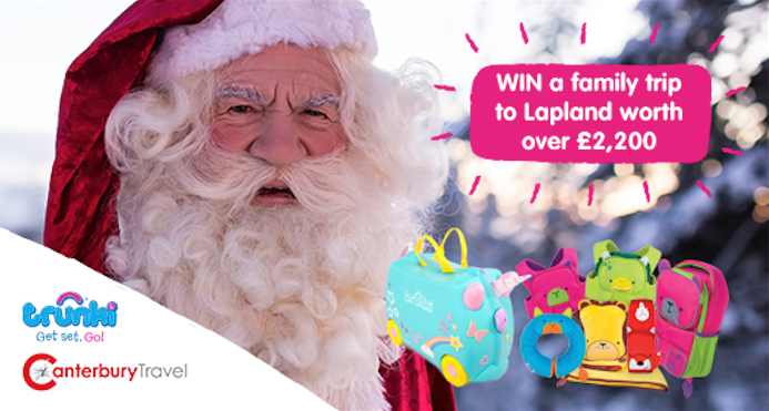 Our BIGGEST Competition Yet! WIN A Family Trip To Lapland & A Trunki Bundle... Worth Over £2200!