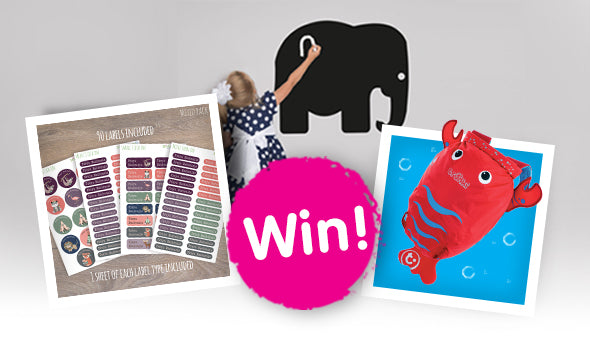 Win a Back to School Bundle With Stickerscape and Trunki!