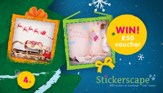 Trunki 12 Days Of Christmas - Day 4 - Win A £50 Stickerscape Voucher!