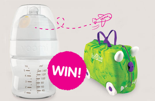 Win a yoomi travel kit and take the hassle out of bottle-feeding your baby on holiday!