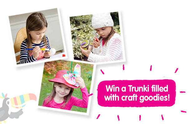 Win a Trunki filled with craft goodies from toucanBOX