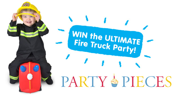 Win the ULTIMATE Fire Truck themed Birthday Party!