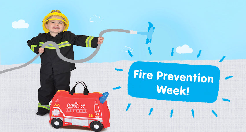 Win a Fire Engine Trunki for #FirePreventionWeek!