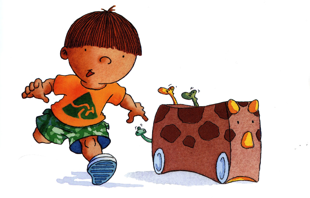 Trunki in Harry and the Dinosaurs book!