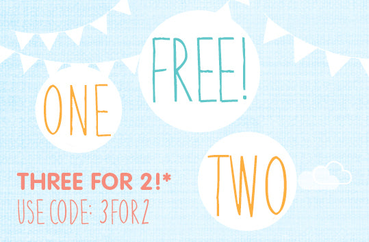 SUMMER SALE - Three for two on all Trunki products!