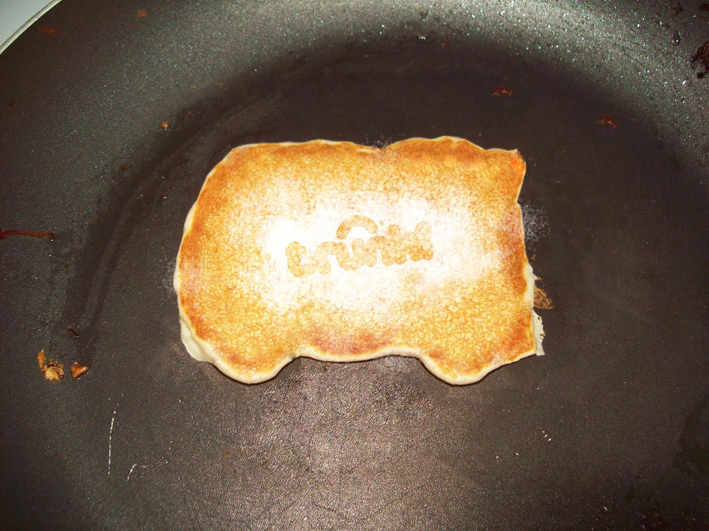 Pancakes and love hearts