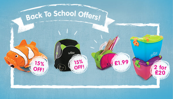 Back To School - Some Trunki Offers & Bundles!