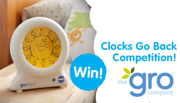 Don't Fear the Clocks Going Back - We're Giving Away a Gro-clock!