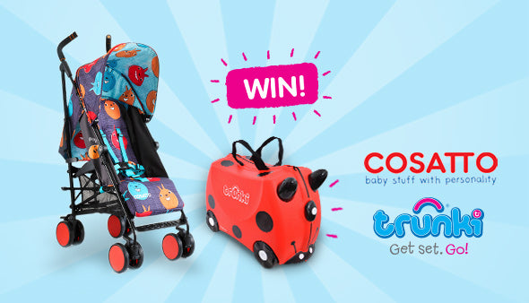 WIN a Lightweight Cosatto Pushchair and Trunki - Perfect For Your Next Holiday!