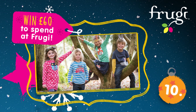Trunki 12 Days Of Christmas - Day 10 - Win A £60 Frugi Voucher!