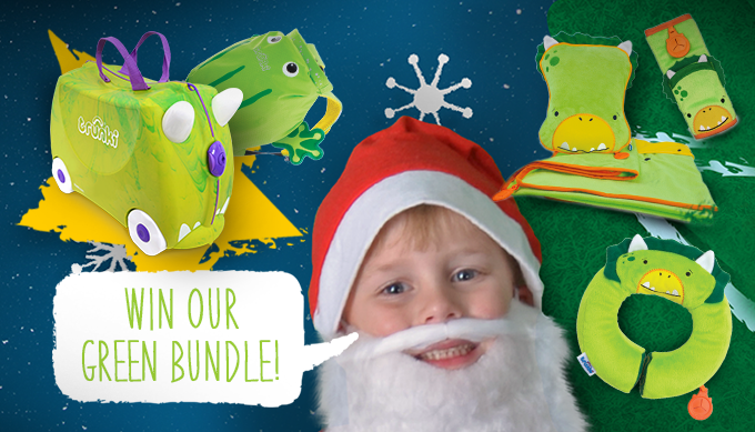 Trunki 12 Days Of Christmas - Day 9 - Win A Green Trunki Bundle!