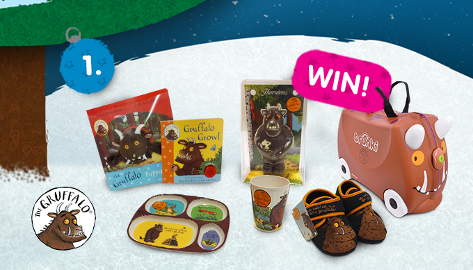 Trunki 12 Days Of Christmas - Day 1 - Win A Gruffalo Bundle!