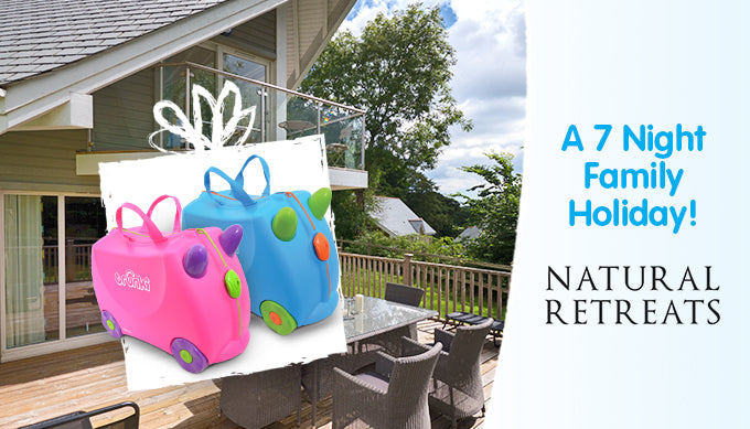 Win Two Trunki Suitcases & A Seven Night Family Holiday With Natural Retreats!