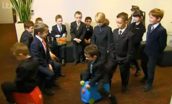 Trunki suitcases on Ant & Dec's Saturday Night Takeaway