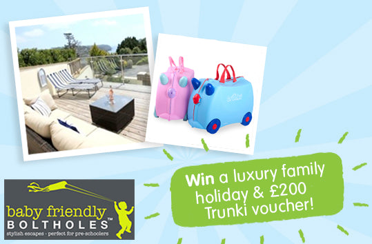 Win a luxury family holiday and a £200 Trunki voucher!