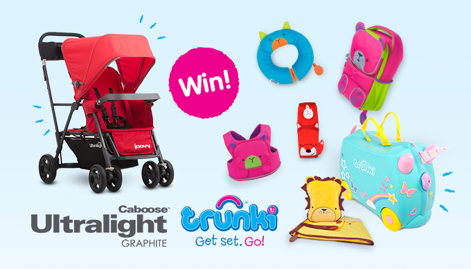 Win A Bundle Of Trunki Goodies & A Joovy Pushchair - UK & US!