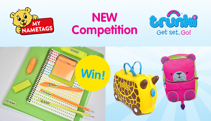 WIN A Bundle Of Goodies With Trunki & My Nametags
