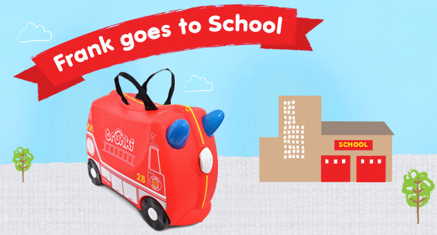 Frank the Fire Truck Teaches Fire Safety in School