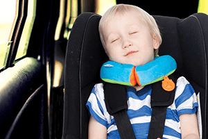 Inflatable travel pillows, cosy blankets and neck supports!